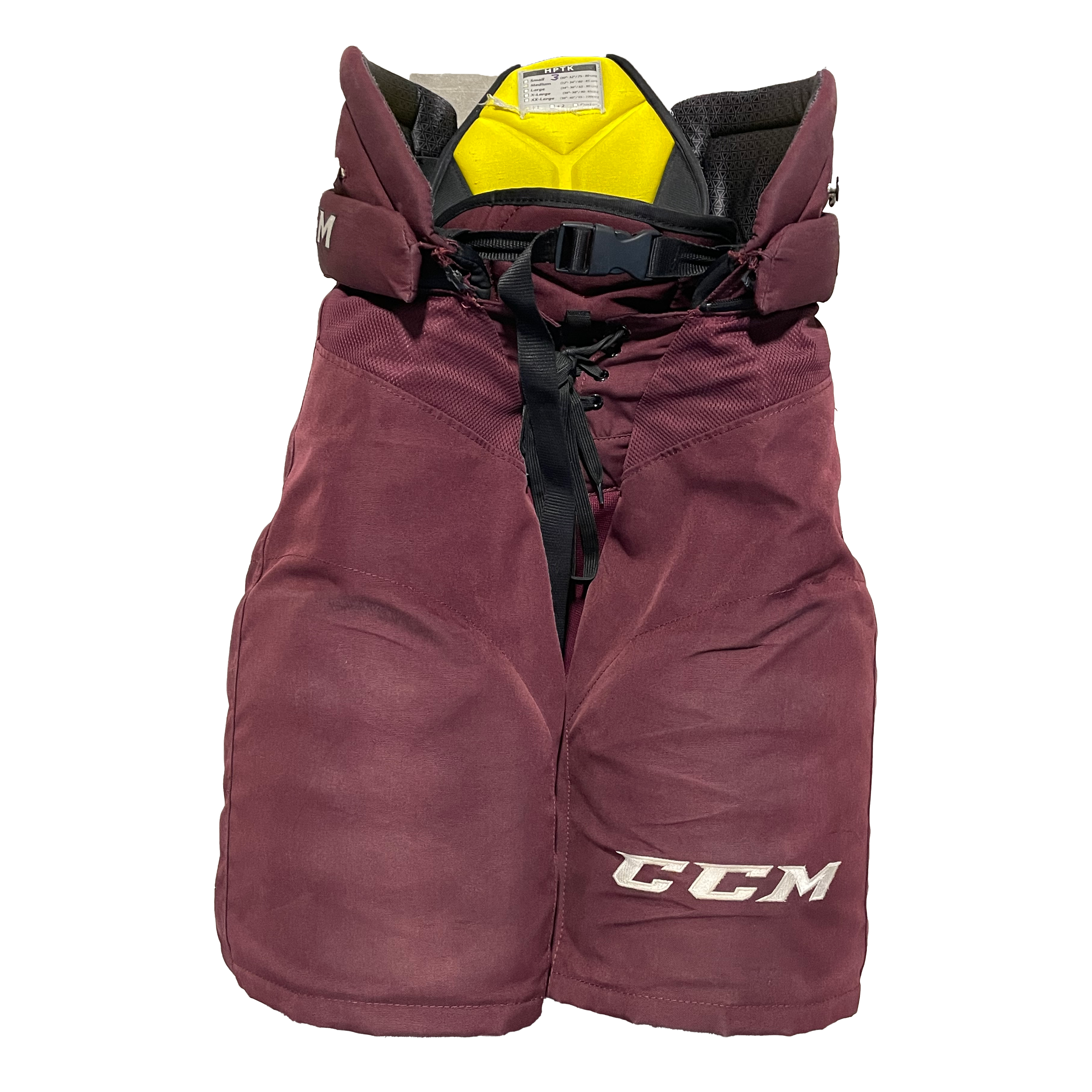 CCM HPTK - Pantalon de hockey OHL Pro Stock d'occasion (marron)